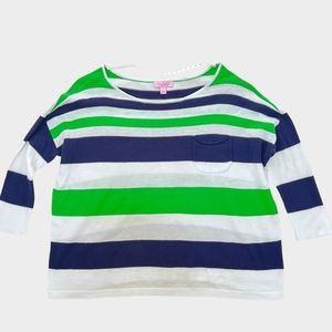 Lilly Pulitzer Knit Top Blouse Sz. Small